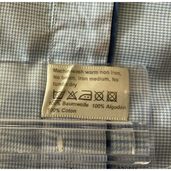 Eton Light Blue Dress Shirt - Picture 9 of 13